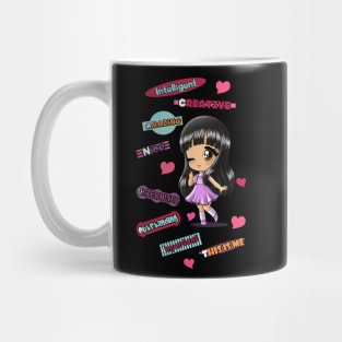 Korean Girl Mug